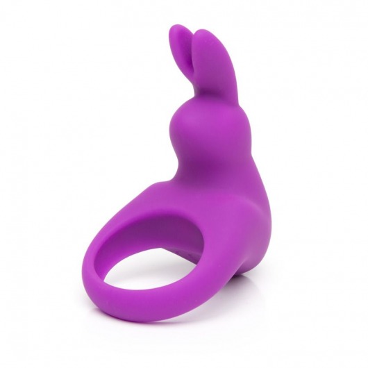 Фиолетовое эрекционное виброкольцо Happy Rabbit Rechargeable Rabbit Cock Ring - Happy Rabbit - в Серпухове купить с доставкой