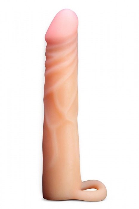 Телесная насадка на пенис Cock Xtender - 17,7 см. - Blush Novelties - в Серпухове купить с доставкой