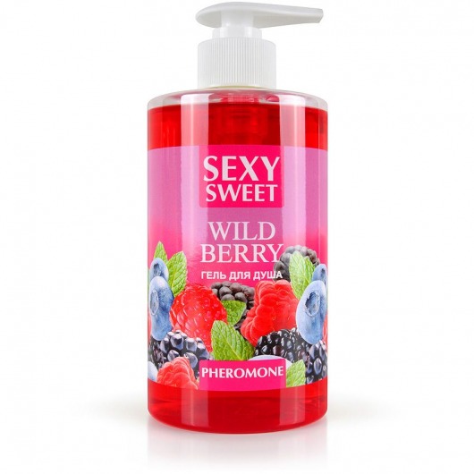 Гель для душа Sexy Sweet Wild Berry с ароматом лесных ягод и феромонами - 430 мл. -  - Магазин феромонов в Серпухове