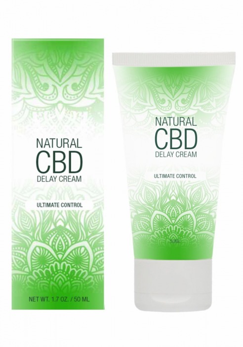 Крем-пролонгатор Natural CBD Delay Cream - 50 мл. - Shots Media BV - купить с доставкой в Серпухове