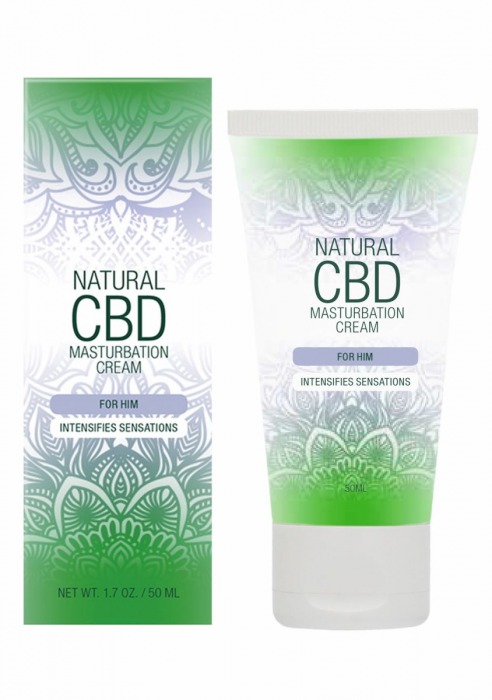 Крем для мастурбации для мужчин Natural CBD Masturbation Cream For Him - 50 мл. - Shots Media BV - купить с доставкой в Серпухове