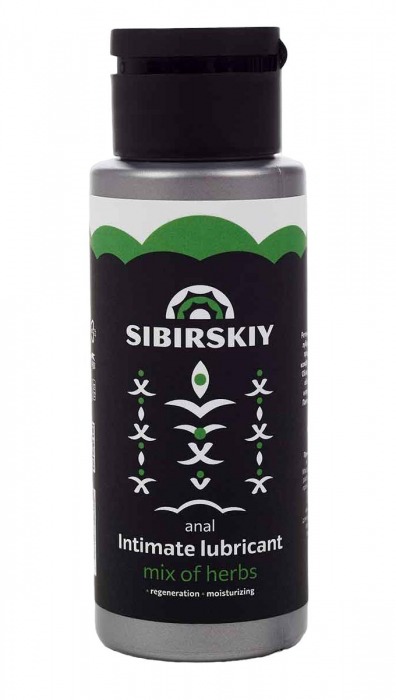 Анальный лубрикант на водной основе SIBIRSKIY с ароматом луговых трав - 100 мл. - Sibirskiy - купить с доставкой в Серпухове