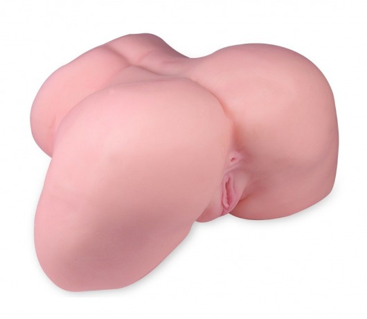 Реалистичный мастурбатор-полуторс с 2 рабочими отверстиями - S-HANDE - в Серпухове купить с доставкой