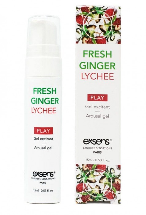 Возбуждающий гель Fresh Ginger Lychee Arousal Gel - 15 мл. - Exsens - купить с доставкой в Серпухове