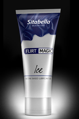 Силиконовая гель-смазка FLIRT MAGIC Ice с лёгким пролонгирующим эффектом - 75 мл. - Sitabella - купить с доставкой в Серпухове