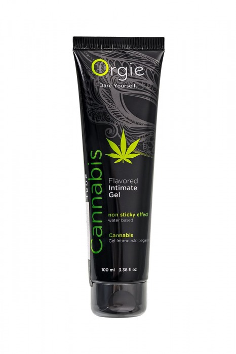 Интимный гель на водной основе ORGIE Lube Tube Cannabis - 100 мл. - ORGIE - купить с доставкой в Серпухове