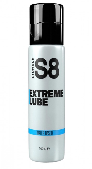 Лубрикант на водной основе S8 Extreme Lube - 100 мл. - Stimul8 - купить с доставкой в Серпухове