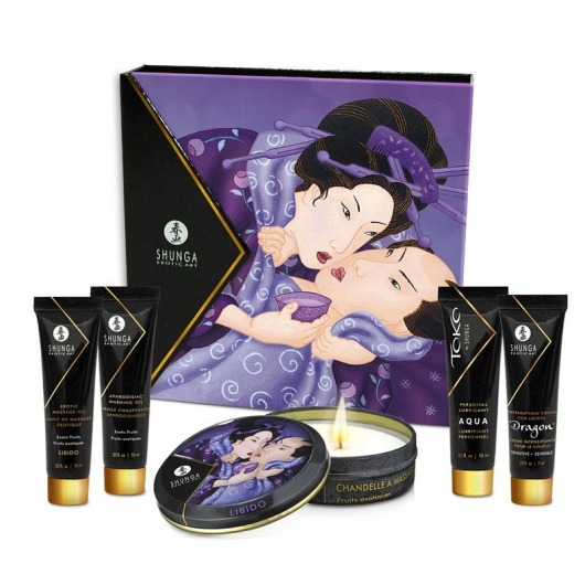 Подарочный набор Geishas secret из 5 предметов - Shunga - купить с доставкой в Серпухове