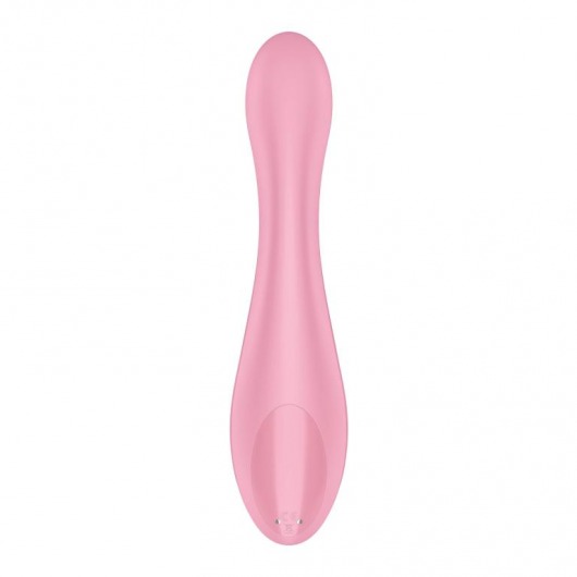 Розовый вибромассажер G-Force - 19 см. - Satisfyer
