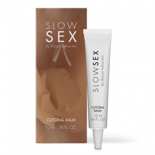 Бальзам для клитора Slow Sex Clitoral Balm - 10 мл. - Bijoux Indiscrets - купить с доставкой в Серпухове