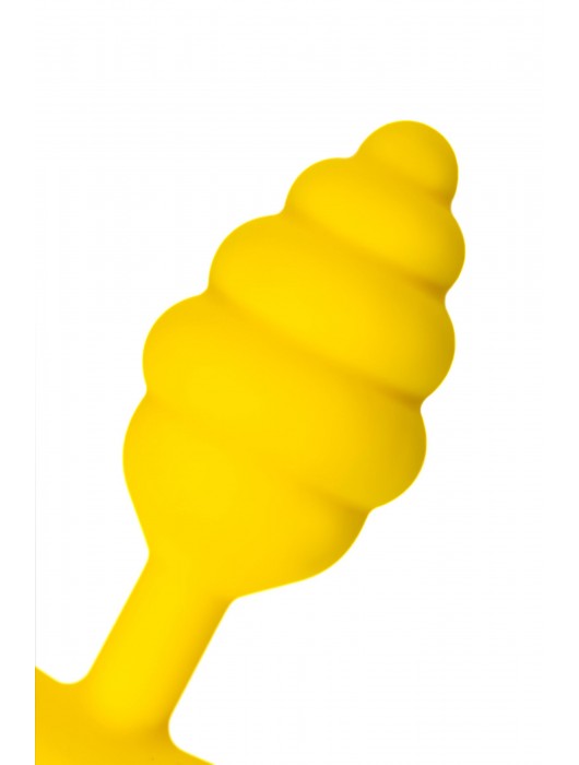 Желтая анальная втулка Vikki - 9 см. - Eromantica