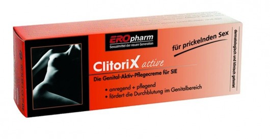 Возбуждающий крем для женщин ClitoriX active - 40 мл. - Joy Division - купить с доставкой в Серпухове