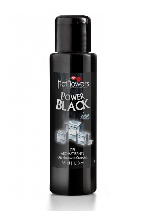 Стимулирующий гель для массажа Power Black - 35 мл. - HotFlowers - купить с доставкой в Серпухове