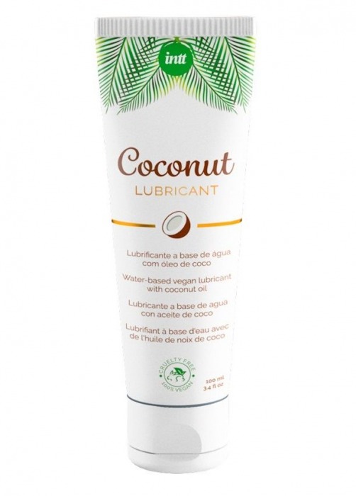 Веганская смазка на водной основе Coconut Lubricant - 100 мл. - INTT - купить с доставкой в Серпухове