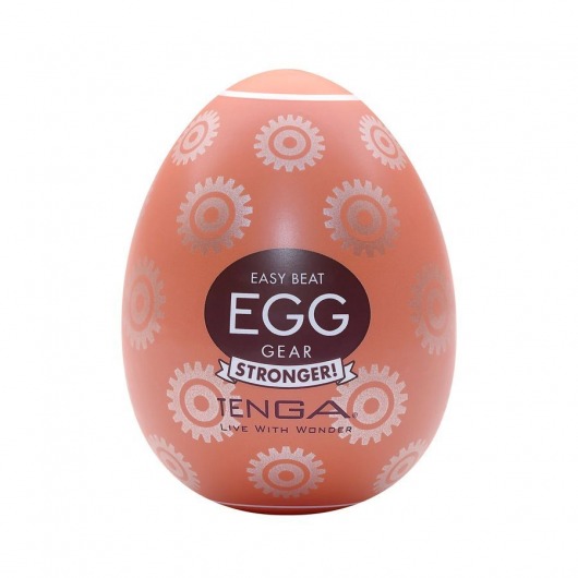 Мастурбатор-яйцо Tenga Egg Gear - Tenga - в Серпухове купить с доставкой