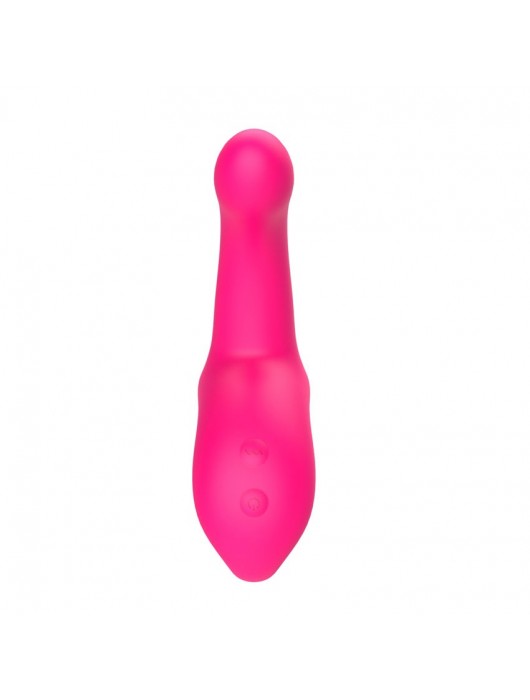 Розовый вибратор для G-стимуляции - I-MOON