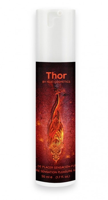 Возбуждающий унисекс гель Thor Fire Gel - 50 мл. - Nuei cosmetics - купить с доставкой в Серпухове