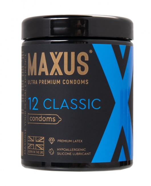 Классические презервативы MAXUS Classic - 12 шт. - Maxus - купить с доставкой в Серпухове