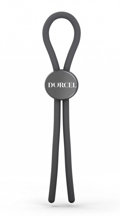 Серое эрекционное лассо на пенис Mr Dorcel - Dorcel - в Серпухове купить с доставкой