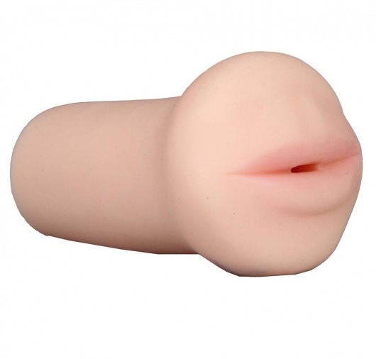 Нежный мастурбатор-ротик REALSTUFF 5INCH MASTURBATOR BJ - Dream Toys - в Серпухове купить с доставкой