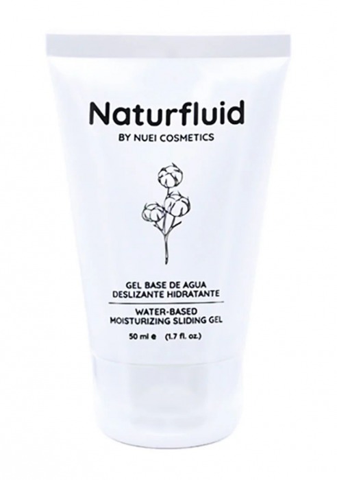 Экстраскользкий лубрикант на водной основе Nuei Naturfluid - 50 мл. - Nuei cosmetics - купить с доставкой в Серпухове