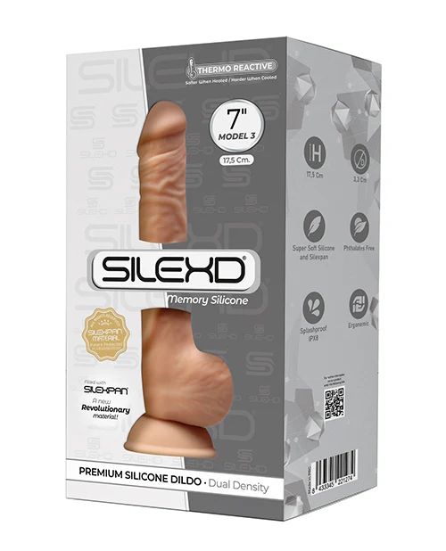 Телесный фаллоимитатор SILEXD Model 3 - 17,5 см. - Adrien Lastic