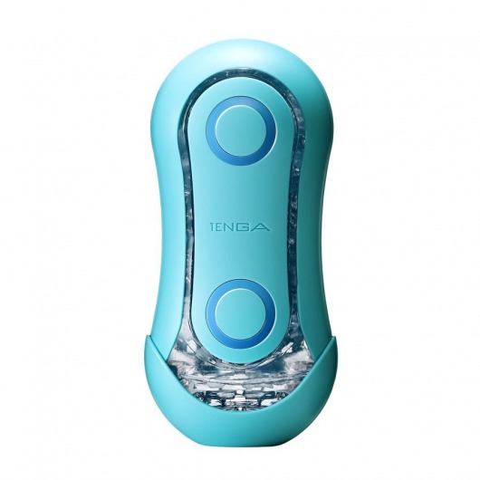 Голубой мастурбатор Tenga Flip ORB Ocean - Tenga - в Серпухове купить с доставкой