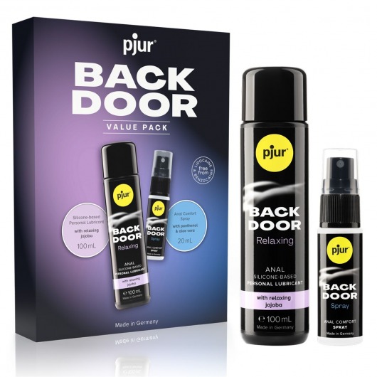 Набор для анального секса pjur Back Door Value Pack - Pjur - купить с доставкой в Серпухове