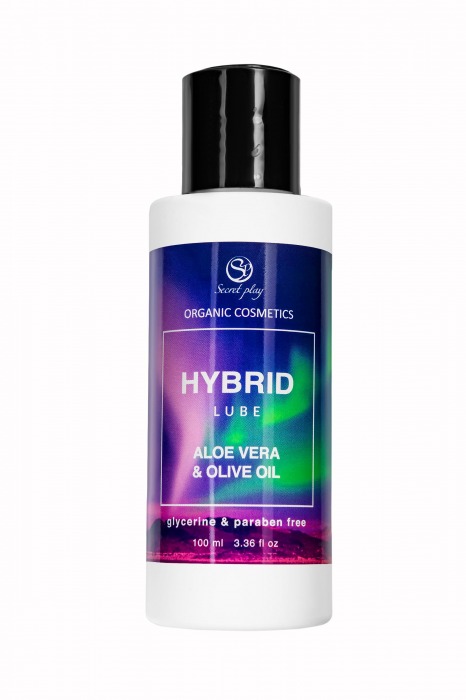 Органический гибридный гель Hybrid Lube - 100 мл. - Secret Play - купить с доставкой в Серпухове