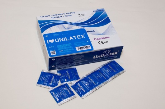 Классические презервативы Unilatex Natural Plain - 144 шт. - Unilatex - купить с доставкой в Серпухове