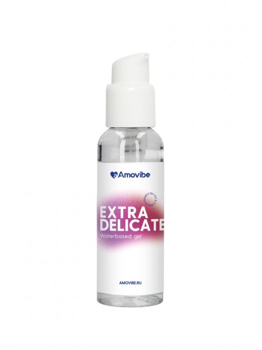 Гель на водной основе Amovibe Extra Delicate - 50 мл. - Amovibe - купить с доставкой в Серпухове