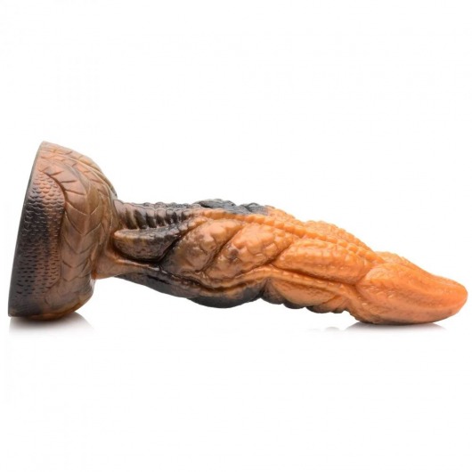 Фантазийный фаллоимитатор Ravager Rippled Tentacle Silicone Dildo - 20,3 см. - XR Brands