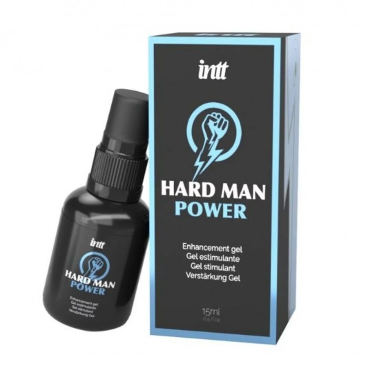 Стимулирующий гель для мужчин Hard Man Power - 15 мл. - INTT - купить с доставкой в Серпухове