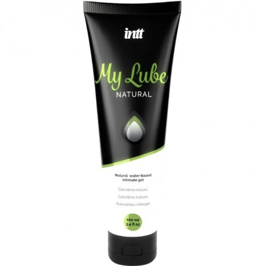 Увлажняющий гель-лубрикант на водной основе  для тела My Lube Natural - 100 мл. - INTT - купить с доставкой в Серпухове