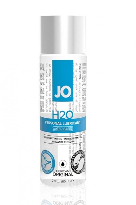 Нейтральный лубрикант на водной основе JO Personal Lubricant H2O - 60 мл. - System JO - купить с доставкой в Серпухове