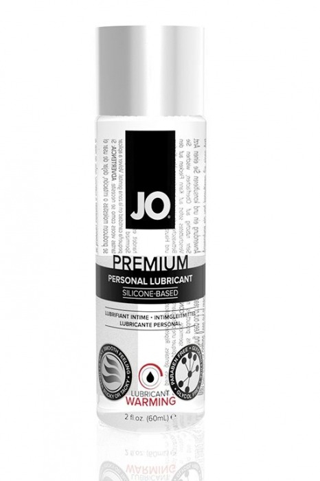 Возбуждающий лубрикант на силиконовой основе JO Personal Premium Lubricant  Warming - 60 мл. - System JO - купить с доставкой в Серпухове