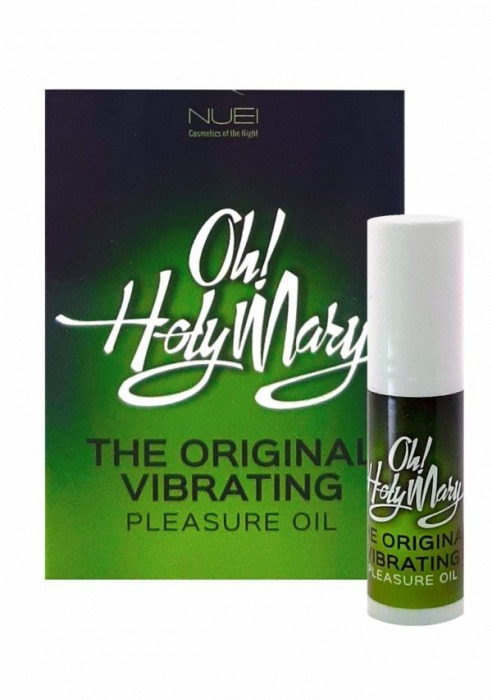 Масло унисекс с эффектом вибрации Oh! Holy Mary - 6 мл. - Nuei cosmetics - купить с доставкой в Серпухове