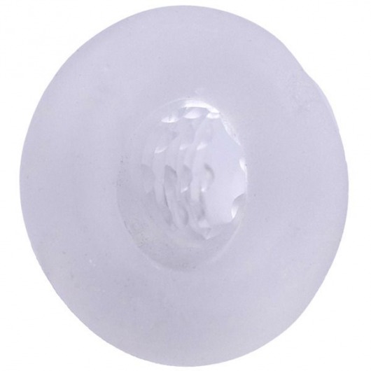 Толстая насадка-удлинитель с подхватом мошонки Jacked Up - Doc Johnson - в Серпухове купить с доставкой