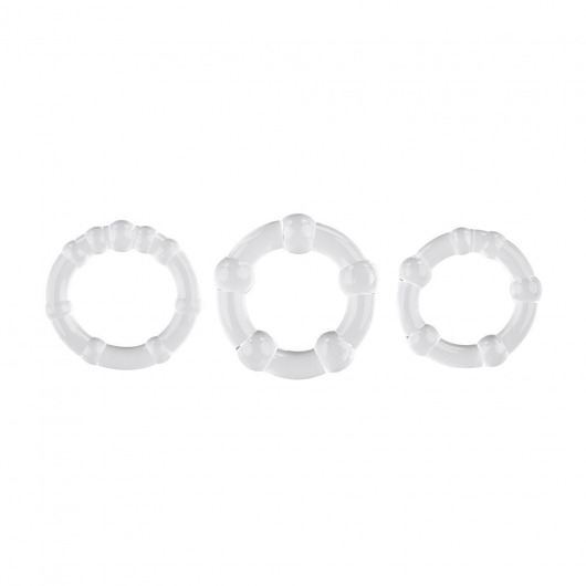 Набор из 3 эрекционных колец Erection Rings Set - Selopa - в Серпухове купить с доставкой
