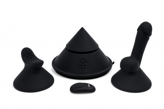 Конусный вибромассажер Cowgirl Cone с 2 насадками - CowGirl - купить с доставкой в Серпухове