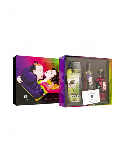 Подарочный набор Fruity Kisses из 3 предметов - Shunga - купить с доставкой в Серпухове