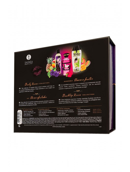 Подарочный набор Fruity Kisses из 3 предметов - Shunga - купить с доставкой в Серпухове