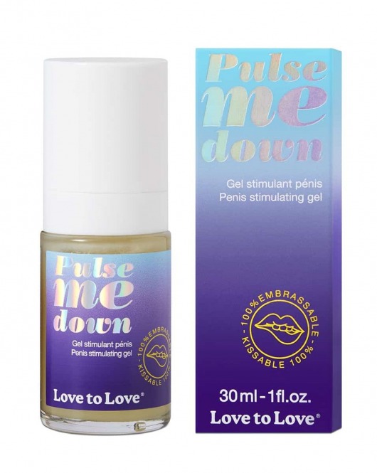 Стимулирующий гель для пениса Pulse Me Down - 30 мл. - Love to Love - купить с доставкой в Серпухове