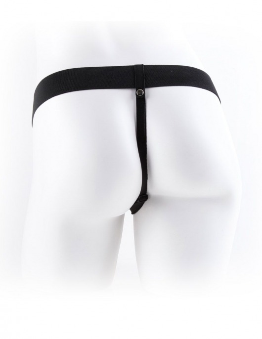 Полый страпон телесного цвета Hollow Strap-On with Balls - 24 см. - Pipedream - купить с доставкой в Серпухове