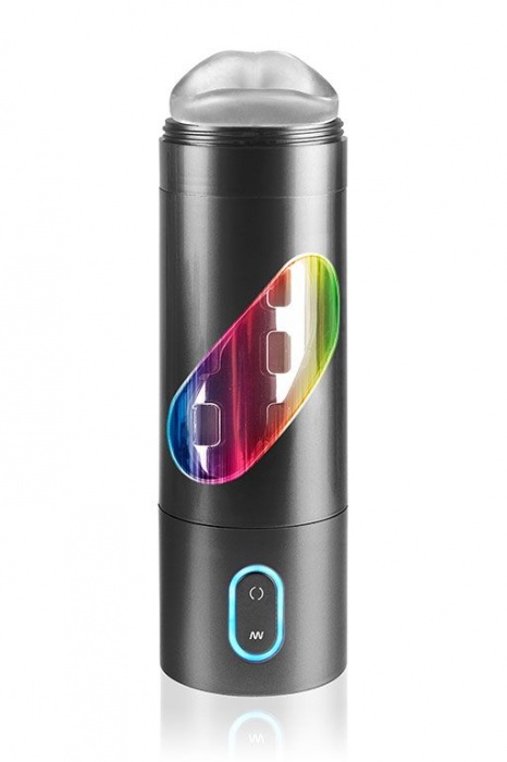 Перезаряжаемый мастурбатор-ротик Extreme Toyz Rechargeable Roto-Bator Mouth - Pipedream - в Серпухове купить с доставкой