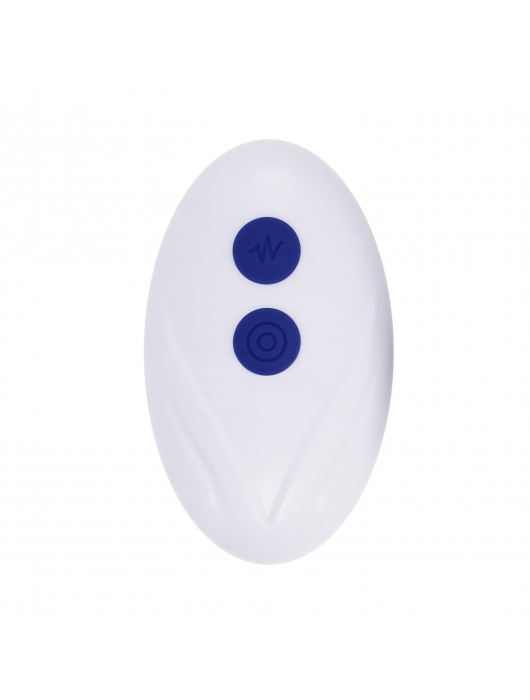 Синее эрекционное виброкольцо с клиторальной подушечкой и пультом ДУ Adjustable Fun Ring - Zero Tolerance - в Серпухове купить с доставкой