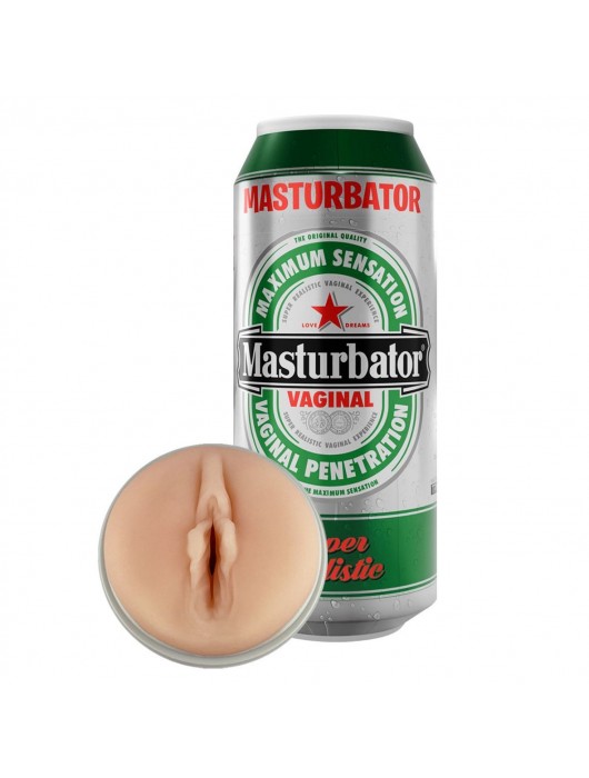 Мастурбатор-вагина Heineken Vagina II - Adrien Lastic - в Серпухове купить с доставкой