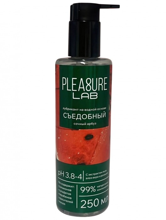 Лубрикант на водной основе Pleasure Lab с ароматом арбуза - 250 мл. - Pleasure Lab - купить с доставкой в Серпухове