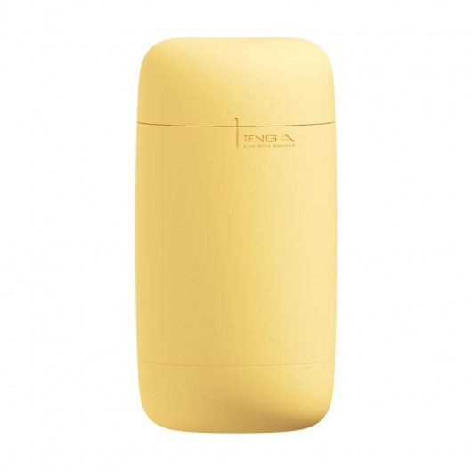 Желтый мастурбатор Tenga Puffy - Tenga - в Серпухове купить с доставкой
