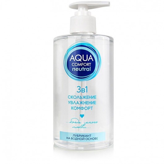 Лубрикант на водной основе Aqua Comfort Neutral - 440 гр. - Биоритм - купить с доставкой в Серпухове